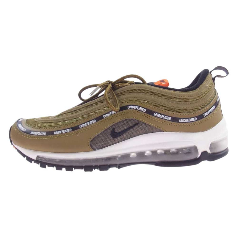 NIKE ナイキ DC4830-300 UNDEFEATED アンディーフィーテッド AIR MAX 97 エアマックス ローカット スニーカー カーキ系 27cm【中古】