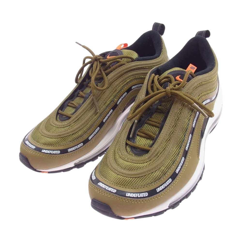 NIKE ナイキ DC4830-300 UNDEFEATED アンディーフィーテッド AIR MAX 97 エアマックス ローカット スニーカー カーキ系 27cm【中古】