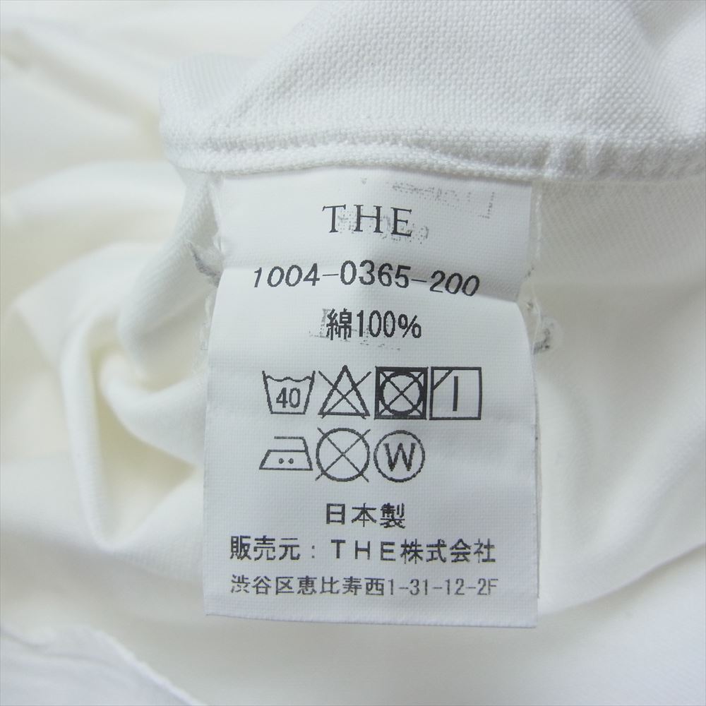 ザ 1004-0365-200 SHIRTS 長袖 シャツ ホワイト系 M【美品】【中古】