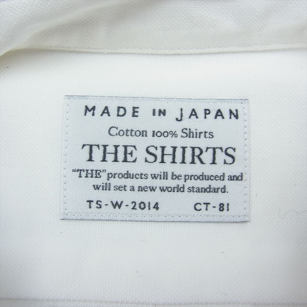ザ 1004-0365-200 SHIRTS 長袖 シャツ  ホワイト系 M【美品】【中古】