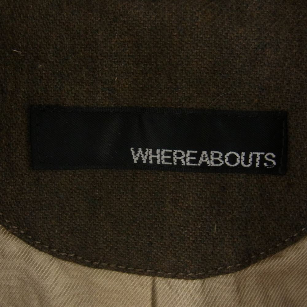 ウェアラバウツ W-93007 フルジップ ショート ワークジャケット カーキ系 44【中古】