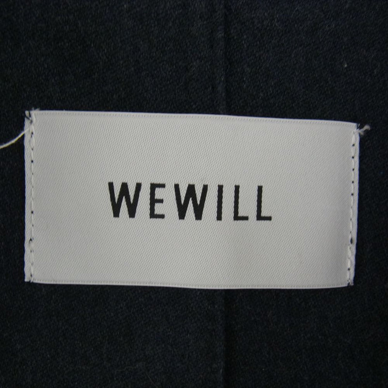 ウィーウィル W-007-5005 ワーク シャツ ジャケット ネイビー系 1【中古】