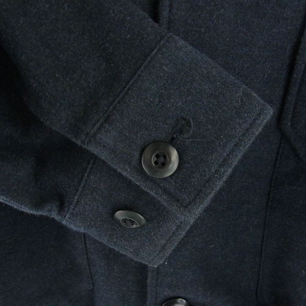 ウィーウィル W-007-5005 ワーク シャツ ジャケット ネイビー系 1【中古】