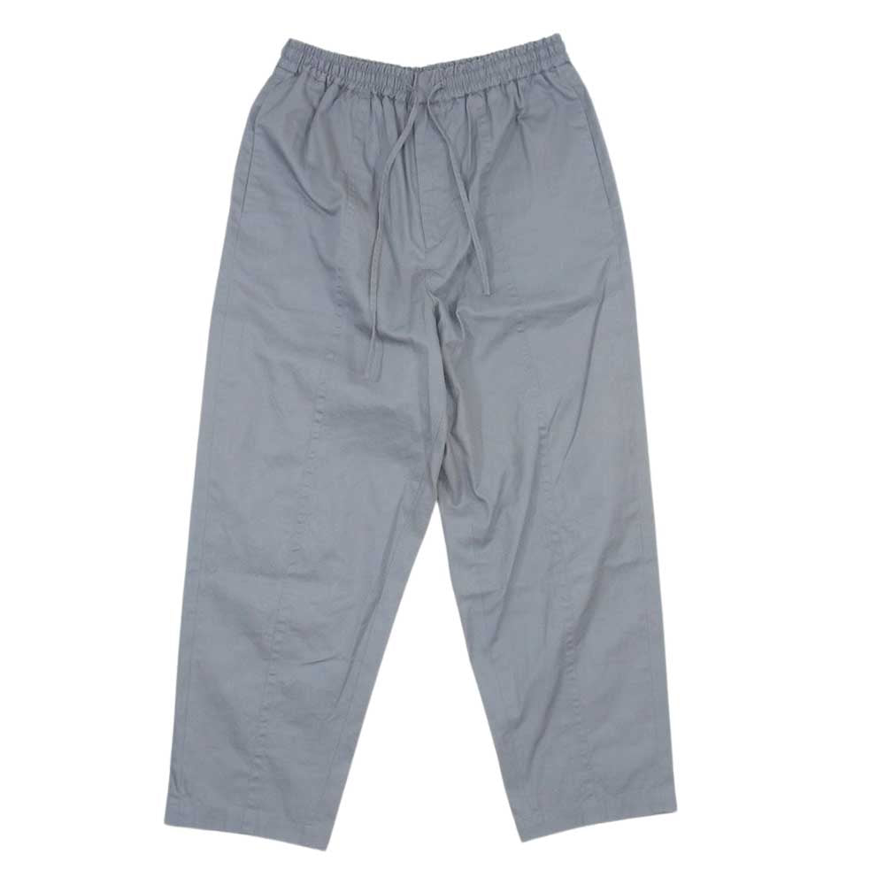 JIL SANDER ジルサンダー JSMQ31203MQ24380001 イージー ワイドテーパード スラックスパンツ グレー系 44【中古】