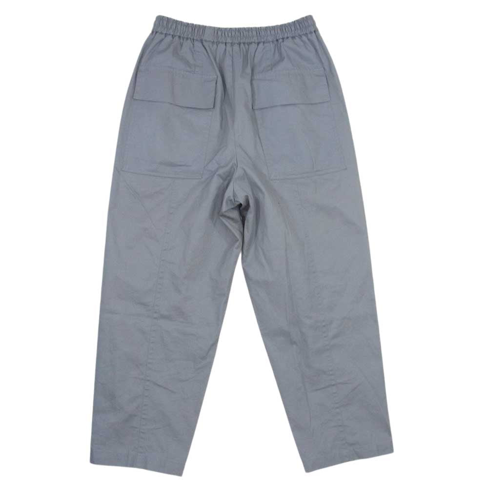 JIL SANDER ジルサンダー JSMQ31203MQ24380001 イージー ワイドテーパード スラックスパンツ グレー系 44【中古】