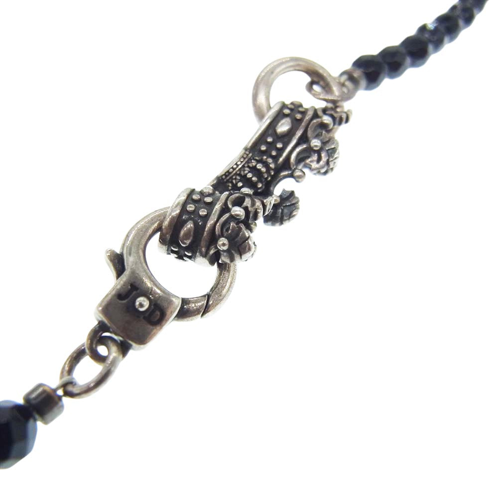 Justin Davis ジャスティンデイビス SBJ640 BLACK SERPENT CROWN ブラック サーペント クラウン ネックレス オニキス ブラック系【中古】
