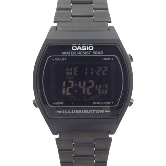 CASIO カシオ B640WB-1BJF スタンダード デジタル ウォッチ 腕時計 ブラック系【中古】