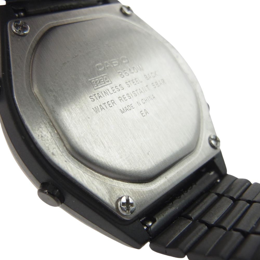 CASIO カシオ B640WB-1BJF スタンダード デジタル ウォッチ 腕時計 ブラック系【中古】