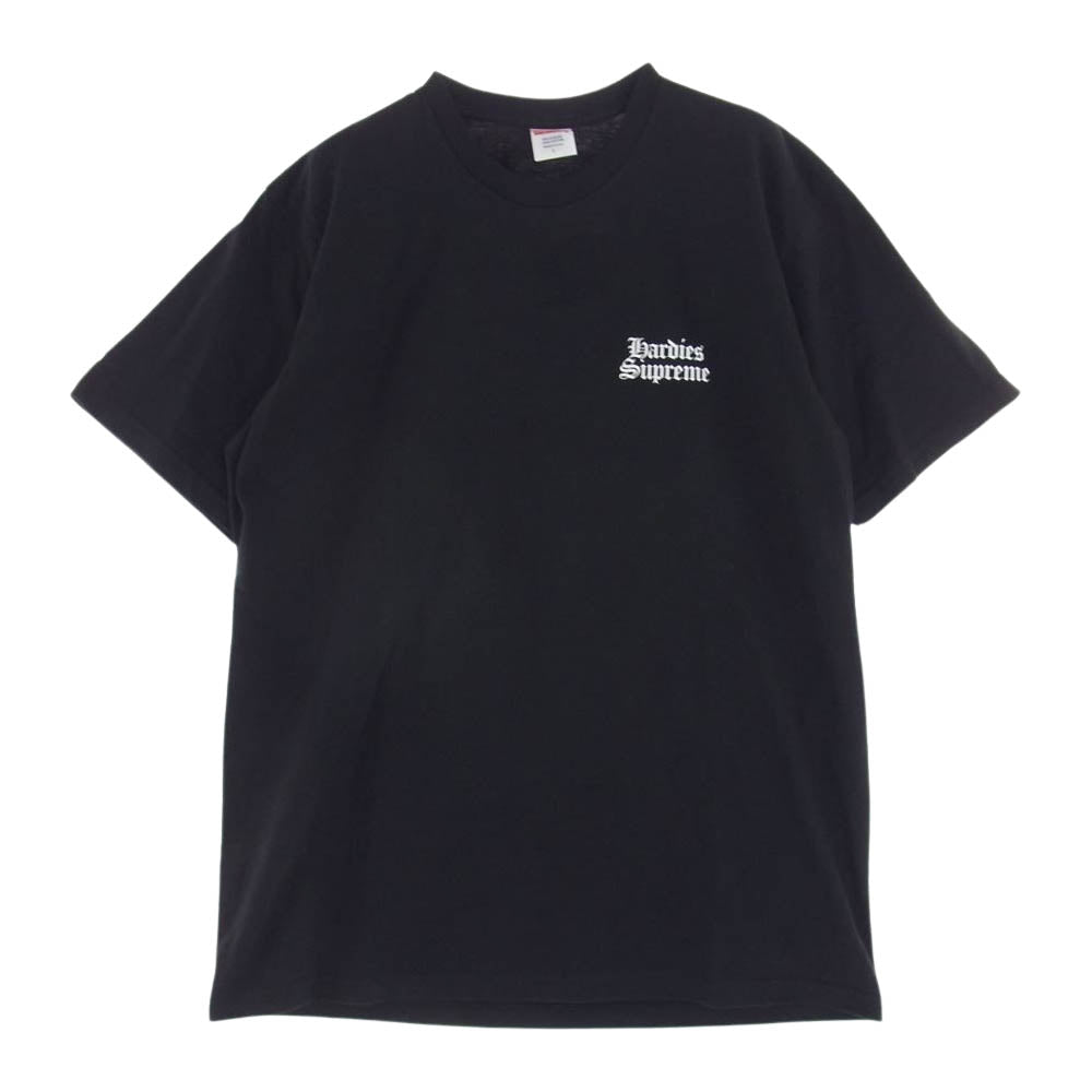 Supreme シュプリーム 23SS Hardies Dog Tee ハーディーズ ドッグ Tシャツ ブラック系 L【中古】