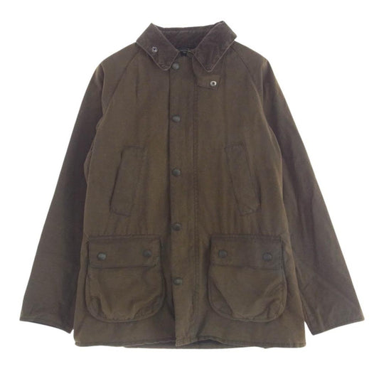 Barbour バブアー MWX0500OL71 SL BEDALE WASHED ビデイル ウォッシュド オイルド ワックス ジャケット カーキ系 36【中古】