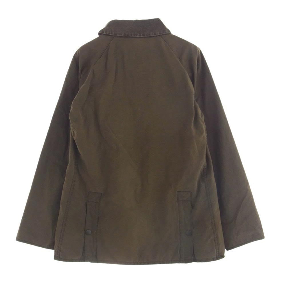 Barbour バブアー MWX0500OL71 SL BEDALE WASHED ビデイル ウォッシュド オイルド ワックス ジャケット カーキ系 36【中古】