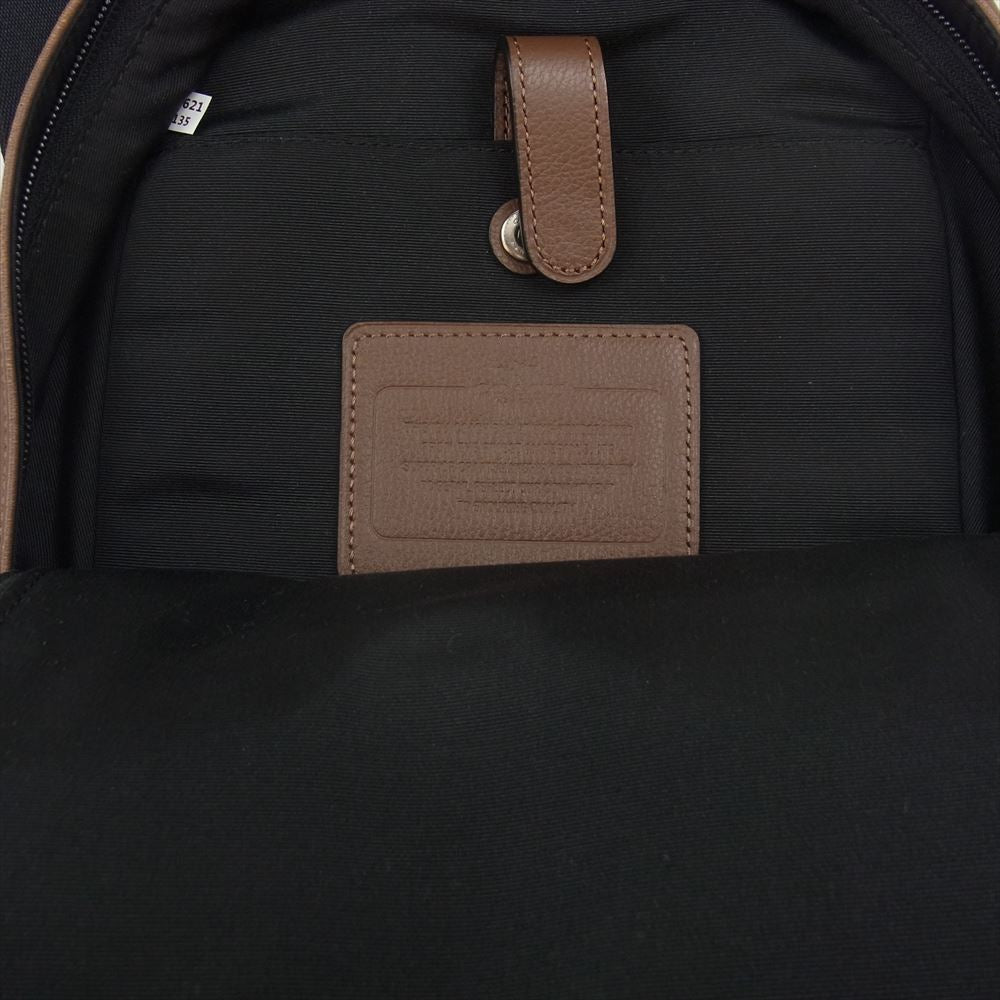 COACH コーチ F56135 レザー ショルダー ボディ バッグ ブラウン系【中古】