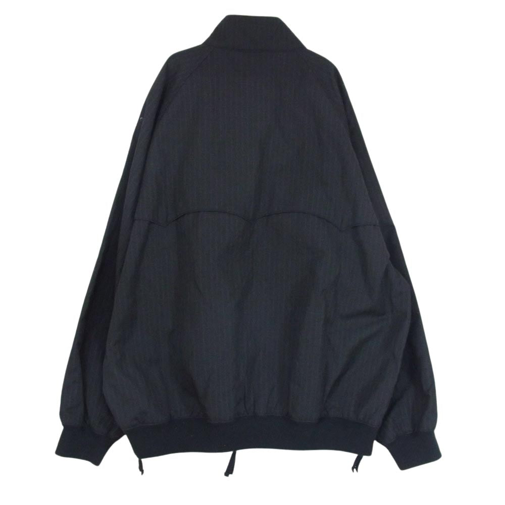 COMME des GARCONS HOMME コムデギャルソンオム 23SS HK-J006 E/R HERRINGBONE STRIPE エステルラミー ヘリンボーン ストライプ ジャケット ブラック系 L【中古】