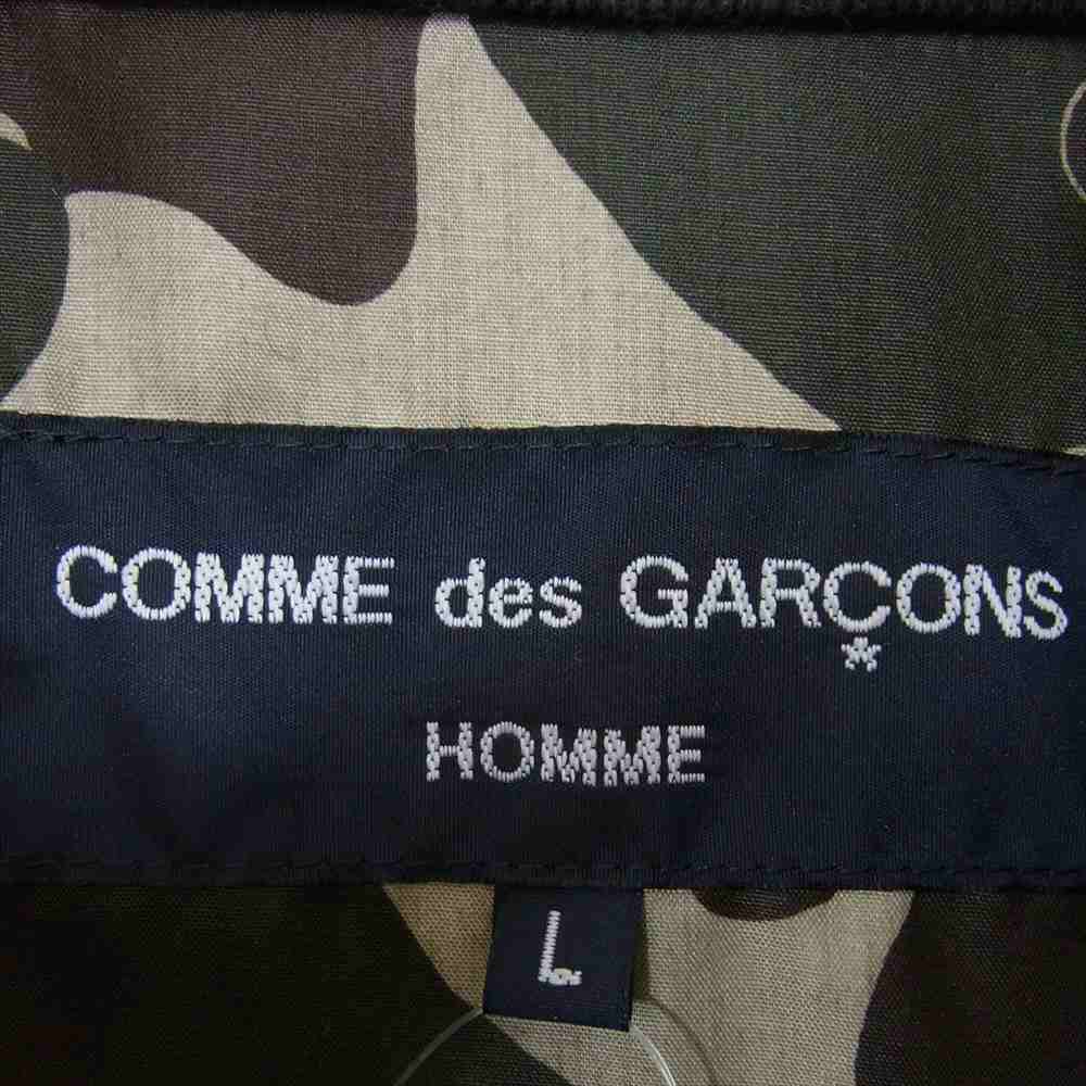 COMME des GARCONS HOMME コムデギャルソンオム 23SS HK-J006 E/R HERRINGBONE STRIPE エステルラミー ヘリンボーン ストライプ ジャケット ブラック系 L【中古】