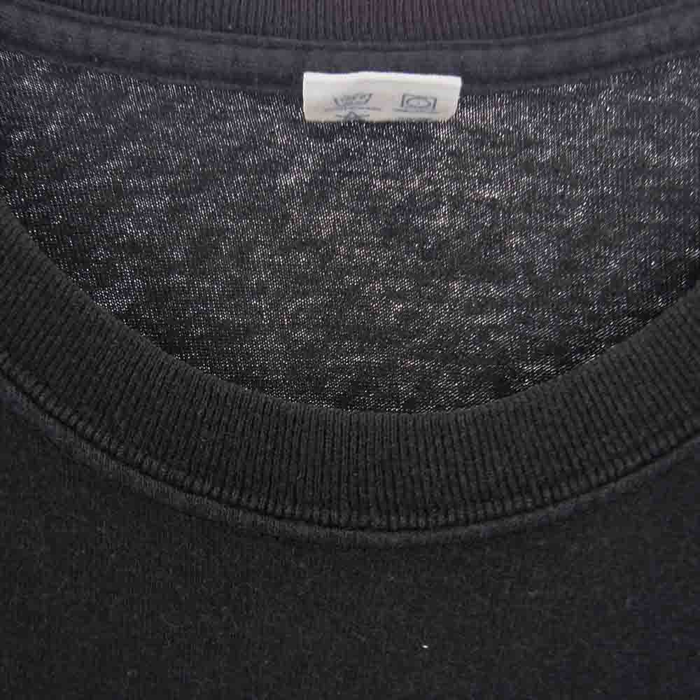 UNDEFEATED アンディフィーテッド 185078001007 SCRIBBLE S/S TEE ロゴプリント クルーネック 半袖 Tシャツ ブラック系 L【中古】