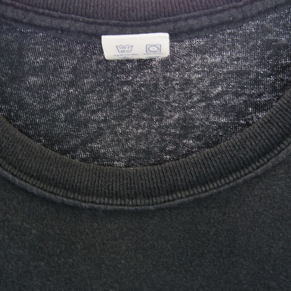 UNDEFEATED アンディフィーテッド 185078001095 TRUNK DOGS S/S TEE トランク ドッグ ロゴプリント クルーネック 半袖 Tシャツ ブラック系 XL【中古】