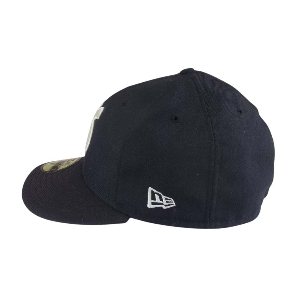 whiz ウィズ LIMITED リミテッド NEWERA ニューエラ 76 ナンバリング スター刺繍 キャップ 帽子 ネイビー系 58.7cm 【中古】