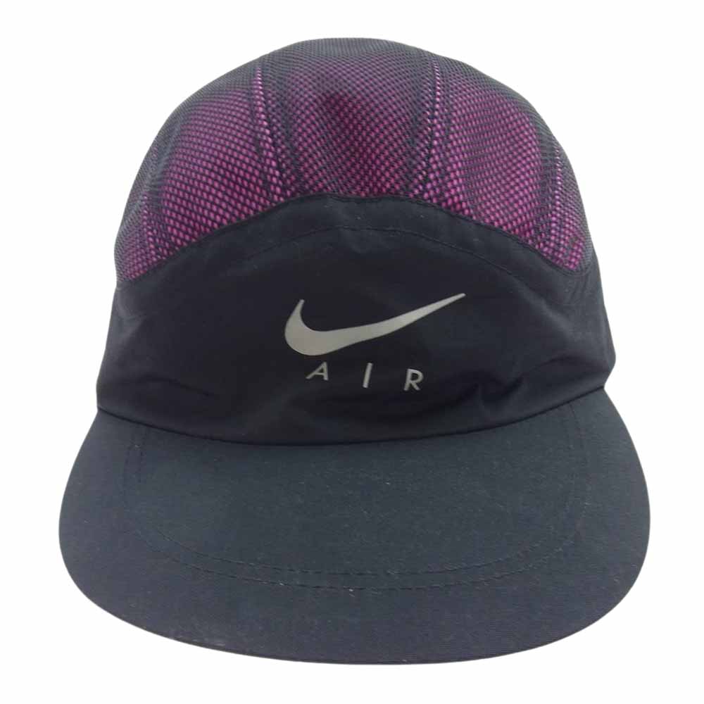 Supreme シュプリーム NIKE ナイキ AA2242-013 TRAIL RUNNING HAT CAP トレイルランニング メッシュ キャップ 帽子 ブラック系 パープル系 ワンサイズ（56cm）【中古】