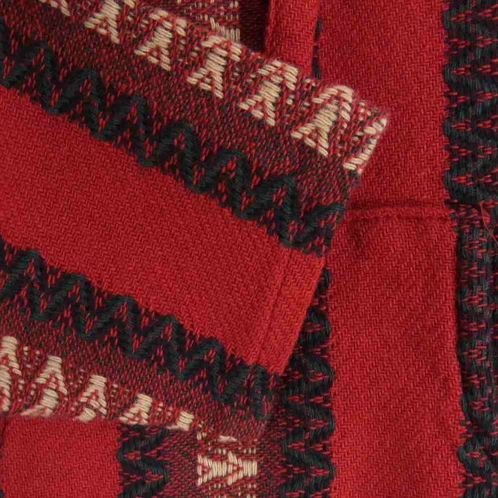 TENDERLOIN テンダーロイン 17AW NATIVE PARKA ネイティブ パーカ レッド系 S【中古】