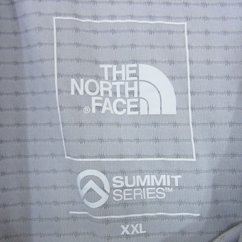 THE NORTH FACE ノースフェイス NT12123 エクスペディション ドライ ドッ ト クルー 長袖Tシャツ グレー系 XXL【中古】
