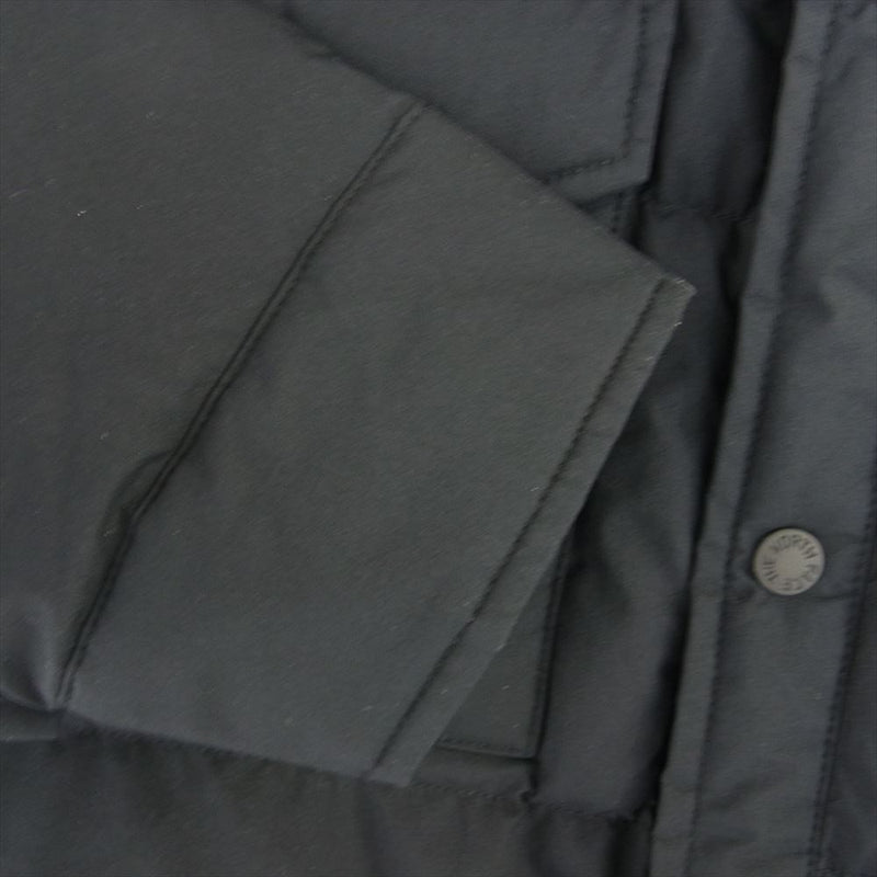 THE NORTH FACE ノースフェイス ND92263 WS Zepher Shell Shirt 高機能ダウン ウィンドストッパー ゼファー シェル シャツ ブラック系 L【中古】