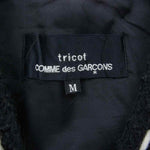 tricot COMME des GARCONS トリココムデギャルソン AD1999 TB-07010M Vネック ウール プルオーバ― ジャケット ブラック系 M【中古】