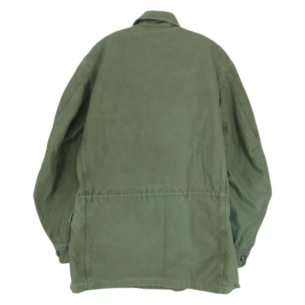 米軍 MIL-C-1148B ヴィンテージ 1958年コントラクト M-1951 フィールド ミリタリー ジャケット カーキ系 XS【中古】