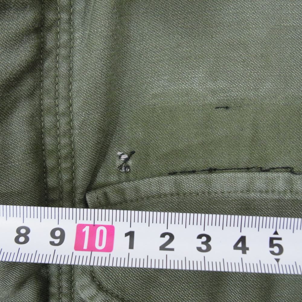 米軍 MIL-C-1148B ヴィンテージ 1958年コントラクト M-1951 フィールド ミリタリー ジャケット カーキ系 XS【中古】