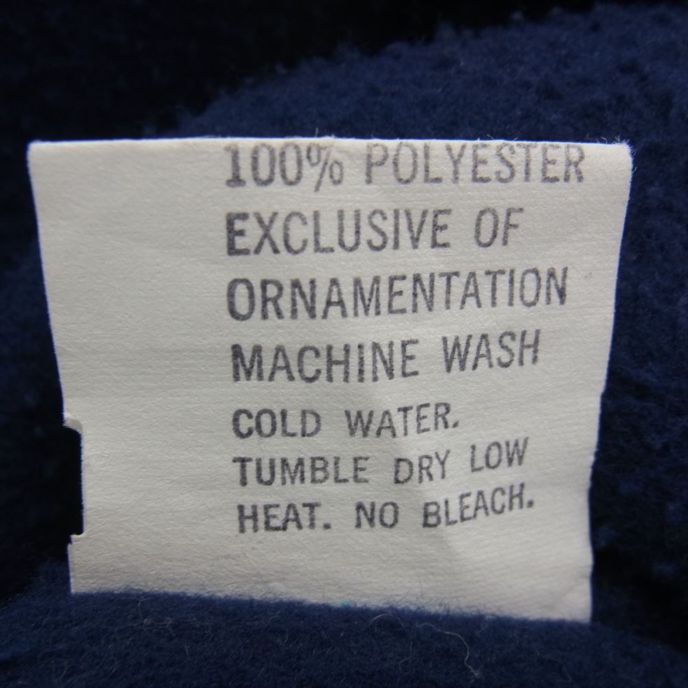 patagonia パタゴニア ヴィンテージ 80s デカタグ Rマーク無し キッズ ナイロン フリース ジャケット ブルー系【中古】