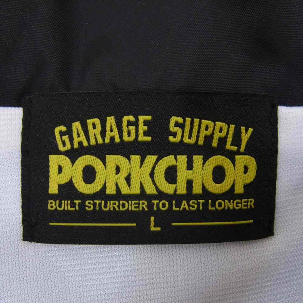 ポークチョップ ナイロン コーチ ジャケット ブラック系 L【中古】