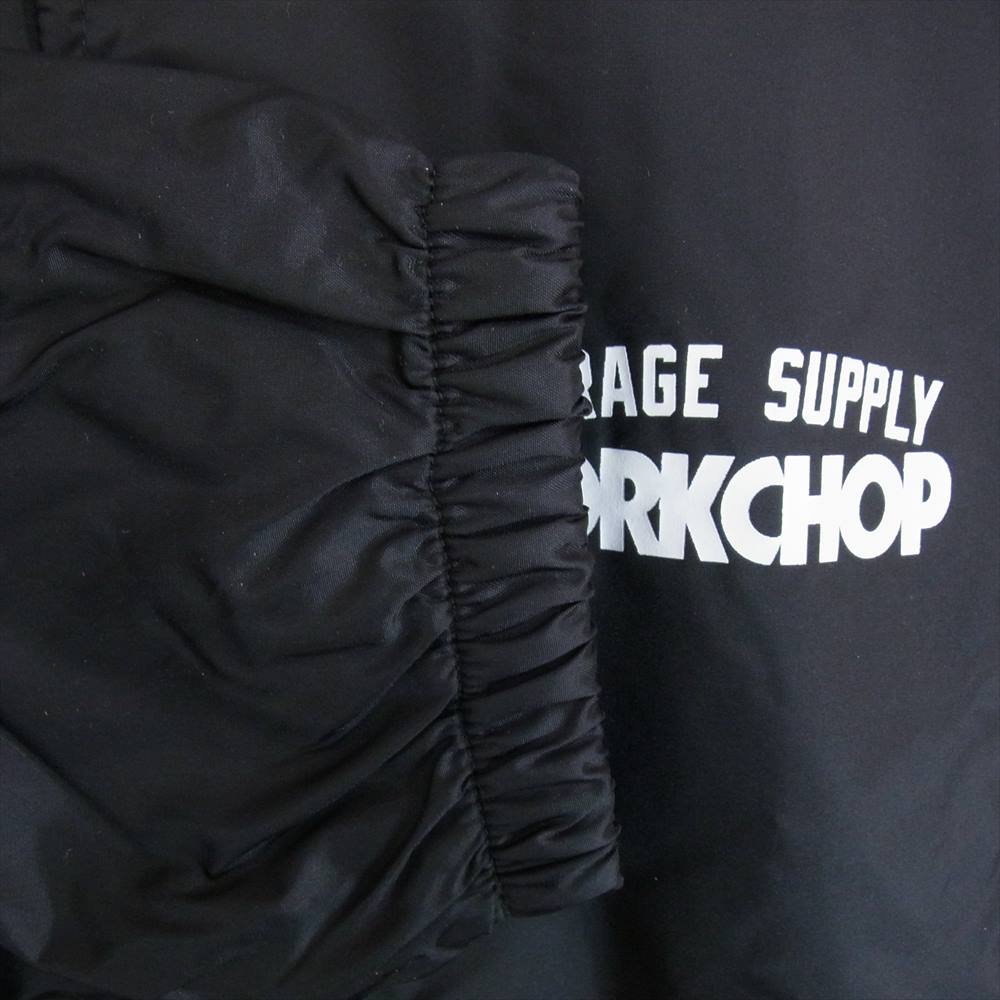 ポークチョップ ナイロン コーチ ジャケット ブラック系 L【中古】