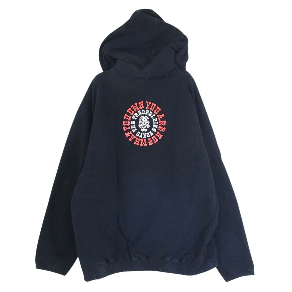 TENDERLOIN テンダーロイン T-SWEAT PARKA ボルネオスカル スウェット パーカー ブラック系 S【中古】