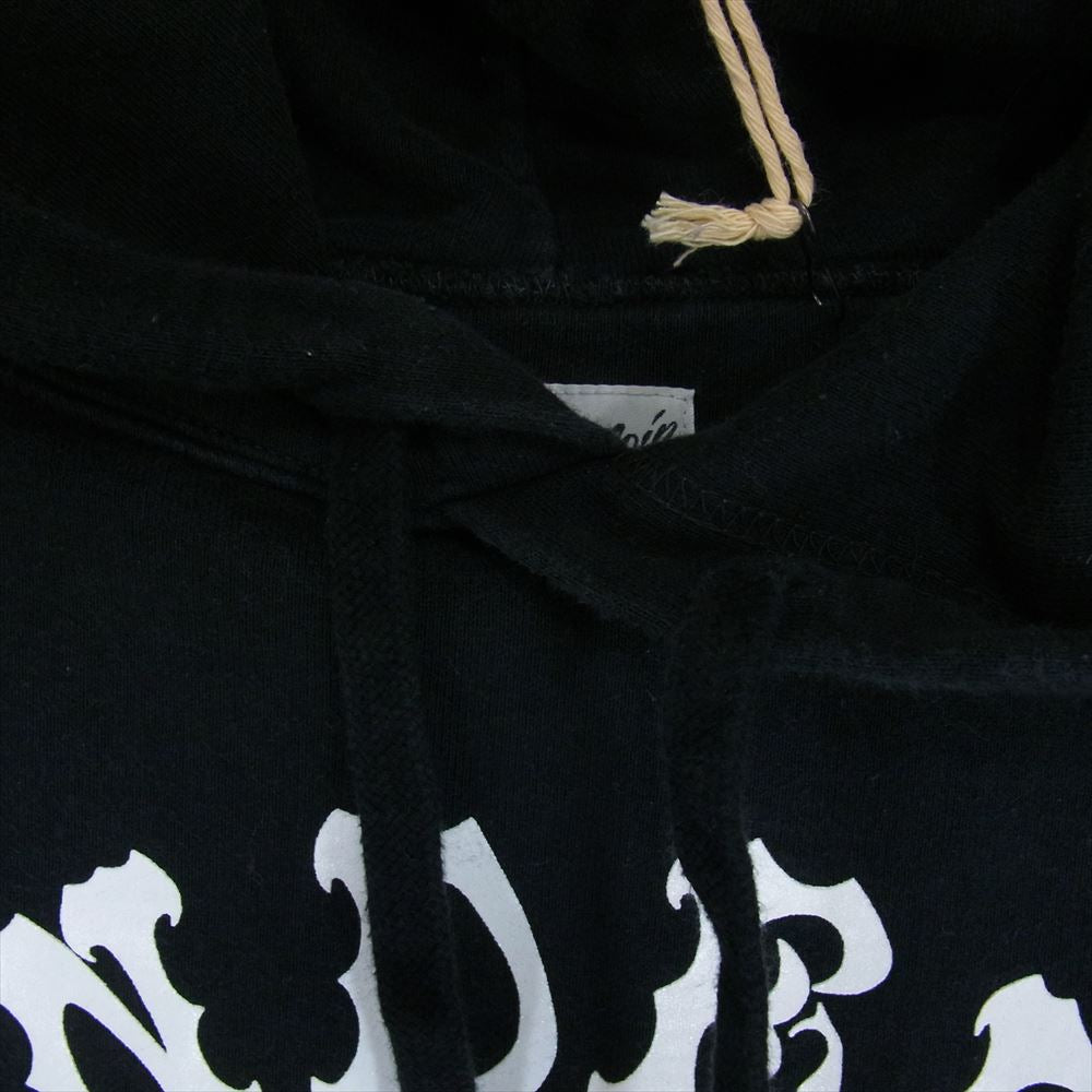 TENDERLOIN テンダーロイン T-SWEAT PARKA ボルネオスカル スウェット パーカー ブラック系 S【中古】
