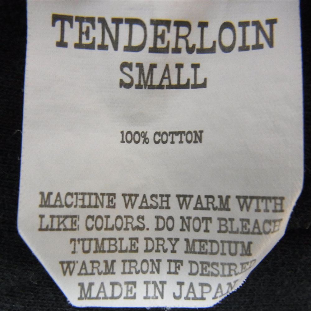 TENDERLOIN テンダーロイン T-SWEAT PARKA ボルネオスカル スウェット パーカー ブラック系 S【中古】