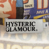 HYSTERIC GLAMOUR ヒステリックグラマー 0221CF06 コミック柄 総柄 ジップ パーカー マルチカラー マルチカラー系 S【中古】