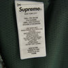 Supreme シュプリーム 23AW Crushed Velvet Track Jacket クラッシュベルベット トラック ジャケット グリーン系 M【極上美品】【中古】