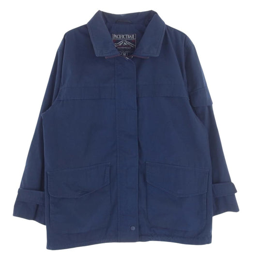 パシフィックトレイル ナイロン フルジップ ジャケット ネイビー系 ネイビー系 M【中古】