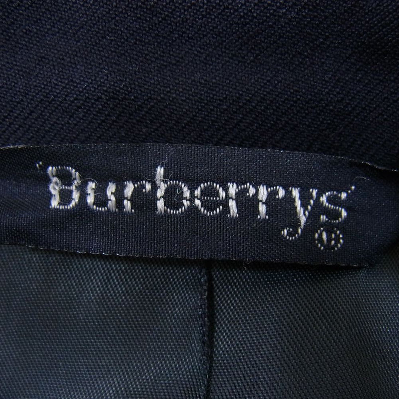 BURBERRY バーバリー USA製 メタル釦 テーラード ジャケット ネイビー系 サイズ表記無【中古】