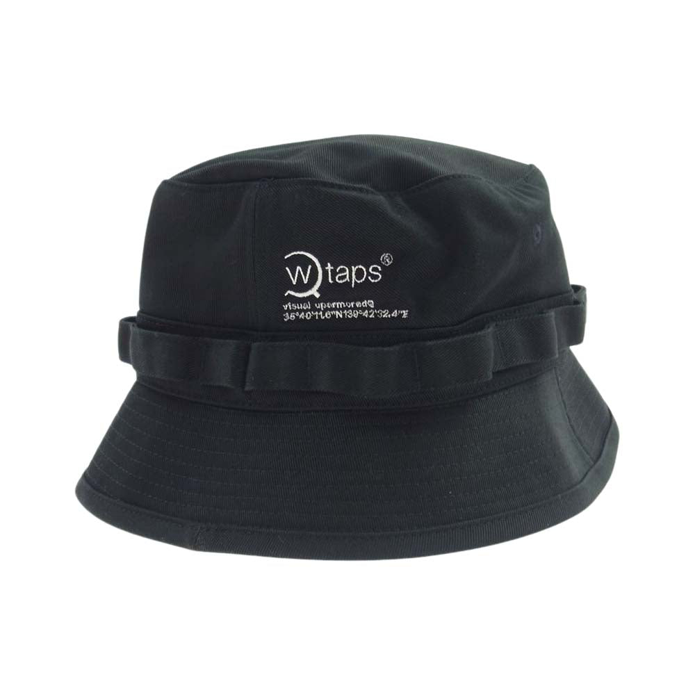 WTAPS ダブルタップス 21AW 212HCDT-HT16 JUNGLE 02 HAT ジャングル ハット ブラック  ブラック系 X03【中古】