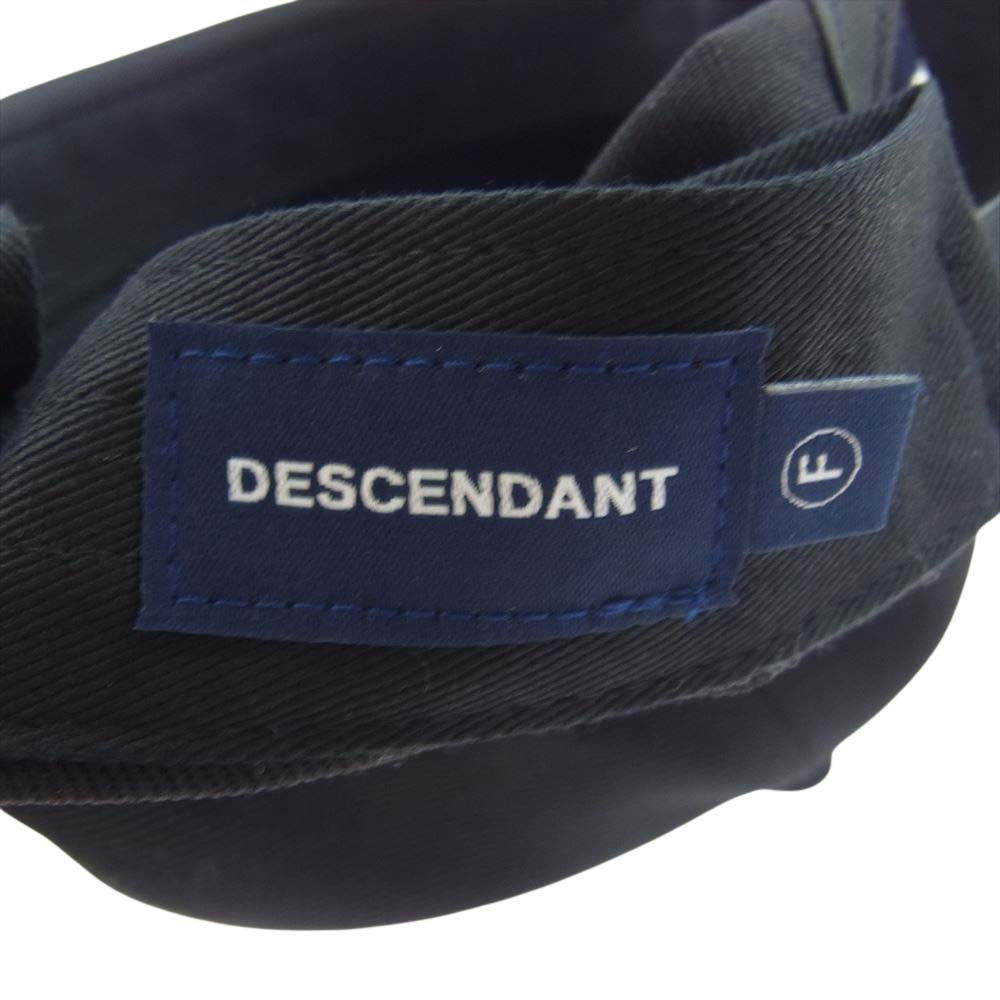 DESCENDANT ディセンダント 22AW 222HCDS-HT06 MOUNTAIN RANGE GOLF スナップ バック キャップ ブラック系【極上美品】【中古】