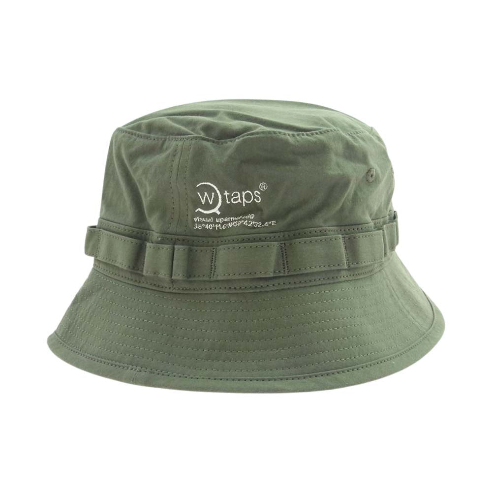 WTAPS ダブルタップス 21AW 212HCDT-HT15 JUNGLE 01 HAT ジャングル ハット オリーブ カーキ系 X03【美品】【中古】