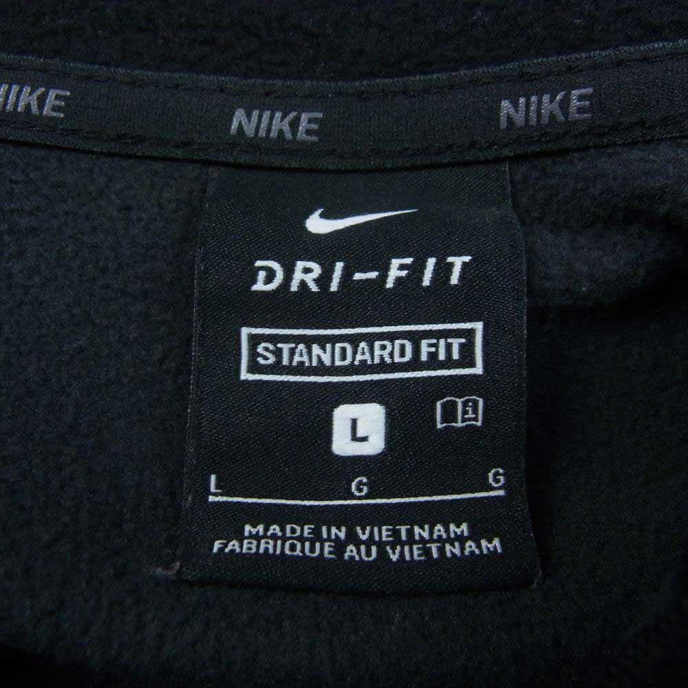 NIKE ナイキ CZ7709-010 DRY-FIT フルジップ  パーカー ブラック系 L【中古】