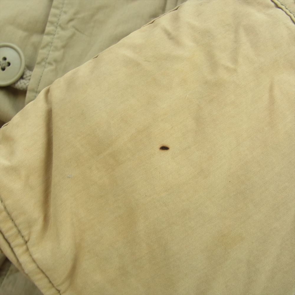 MARGARET HOWELL マーガレットハウエル N-3B TYPE コットン ミリタリー ジャケット ベージュ系【中古】