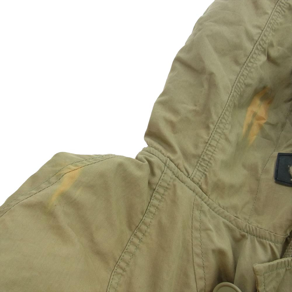 MARGARET HOWELL マーガレットハウエル N-3B TYPE コットン ミリタリー ジャケット ベージュ系【中古】