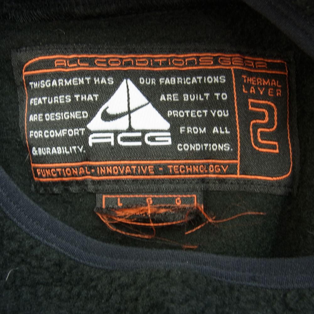 NIKE ナイキ ACG sherpa balaclava 90s バラクラバ フリース パーカー ブラック系【中古】