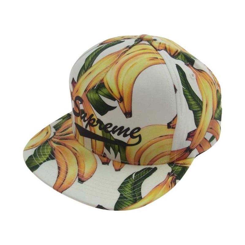 Supreme シュプリーム Floral Cap バナナ プリントロゴ フローラル キャップ マルチカラー系【中古】