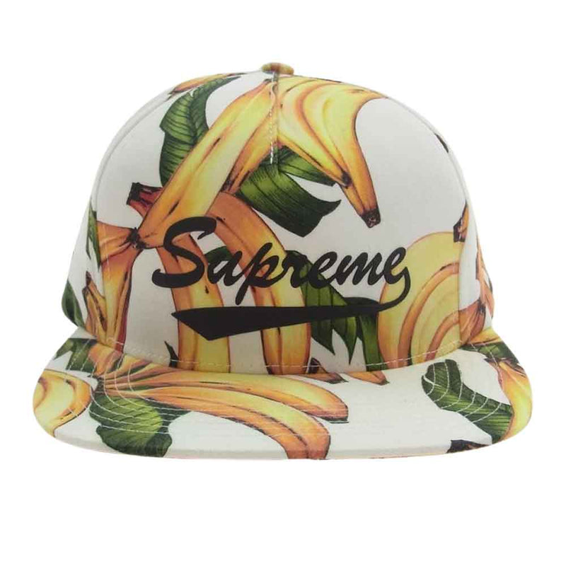 Supreme シュプリーム Floral Cap バナナ プリントロゴ フローラル キャップ マルチカラー系【中古】