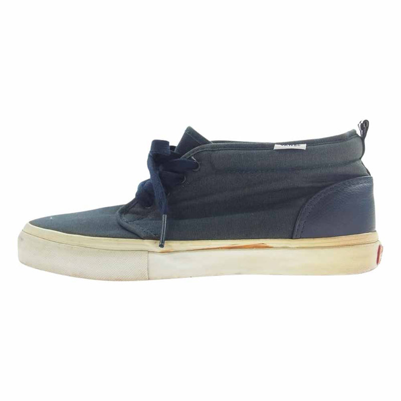 Supreme シュプリーム × VANS CHUKKA 95 バンズ チャッカ スニーカー ネイビー系 26cm【中古】