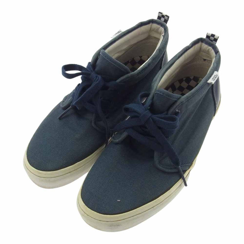 Supreme シュプリーム × VANS CHUKKA 95 バンズ チャッカ スニーカー ネイビー系 26cm【中古】