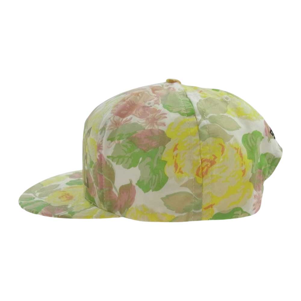 Supreme シュプリーム Floral Cap プリントロゴ フローラル キャップ マルチカラー系【中古】